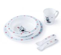 Canpol babies Cute Animals Plastic Dish Set - Puppy