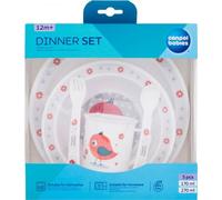 Canpol Babies Cute Animals Set de vaisselle en plastique - Birdie