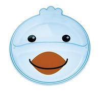 Canpol babies enfants Assiette d'apprentissage avec répartition, thème animaux