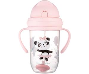 Canpol babies Exotic Animals Cup With Straw tasse avec paille 1 pcs