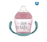 Canpol babies Gobelet Sea Life non-distributeur - rose