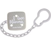 Canpol Babies I Love Mummy tétine gris, 1 pièce