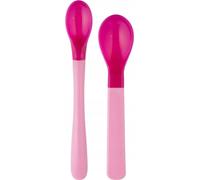 Canpol Babies Jeu de cuillères magiques à changement de couleur rose 4m+, 2 pièces