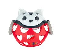 Canpol babies Jouet interactif en forme de chat Rouge