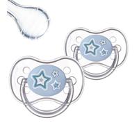 Canpol babies Lot de 2 tétines en silicone en forme de cerise rondes (0-6 mois)