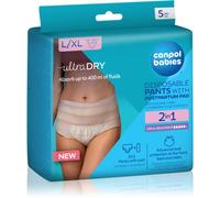 Canpol babies Pants With Postpartum Pad culottes post-accouchement à usage unique 2 en 1 L/XL 5 pcs
