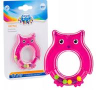Canpol Babies Premier serpent à sonnette Hibou rose 0m+ 1 pièce