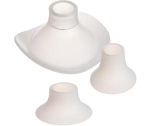 Canpol babies Replacement Silicone Parts for Breast Pumps Flanges & Inserts Set (24/21/19mm) entonnoir et inserts en silicone de remplacement pour tire-lait Hands-Free 3 pcs