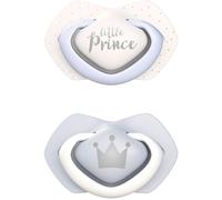 Canpol babies Royal Baby A 0-6 m tétine Blue 2 pcs