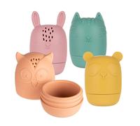 Canpol Babies Set de jouets de bain en silicone - 4 pièces