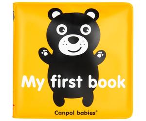 Canpol babies Soft Playbook livre d’éveil contrasté avec bruiteur 1 pcs