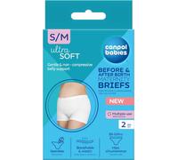 Canpol Babies | Sous-vêtements de grossesse S/M - Blanc - Ultra confortable - Certifié Oeko-Tex® - 2 pièces