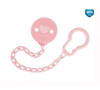 Canpol Babies Sucette en chaîne avec cœur - Rose
