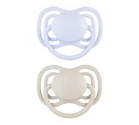 Canpol babies sucette silicone symétrique DentalAir NUDE bleu 18 m+ 2 pcs 23/227_blu