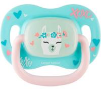 Canpol Babies | Sucettes en silicone 0-6 mois - Lama - Symétrique - Sans BPA - Avec trous d'aération