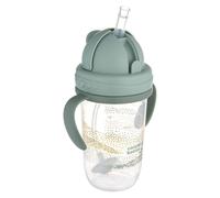 Canpol babies Tasse à boire pour enfants avec paille et poids MOUNTAINS Vert 6 m+ 270 ml 56/620_gre