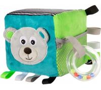 Canpol babies Teddy Bear Peluche Educational Cube - Turquoise