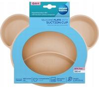 Canpol Babies tétine pour enfants Beige avec design d'ours, convient dès 6 mois
