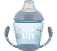 Canpol, gobelet souple avec anti-goutte, anche en silicone, Sea Life 56/501, gris, 1 pièce