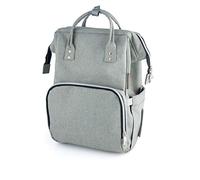Canpol sac à dos pour bébé pour maman avec fonction de fixation à la poussette - gris