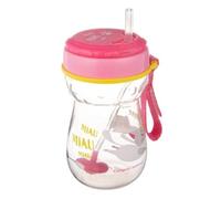 Canpol babies Sport Cup tasse avec paille 9m+ Pink 350 ml