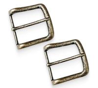 CanQuanSWZX 2 PCS Boucles de Ceinture 4,0 cm, Boucle de Ceinture en Métal Massif, Boucle Ardillon pour Ceinture Homme et Femme, Ceinture Interchangeable Jusqu'à 4 cm