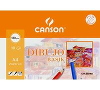 Canson 200406331 Petit paquet de 10 feuilles 130 g A4