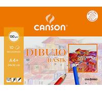 Canson 200406346 Pack de 10 Feuilles pièce de rechange papier dessin A4