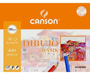 Canson 200406346 Pack de 10 Feuilles pièce de rechange papier dessin A4
