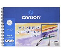 Bloc 10 Feuilles Aquarelle A4+ 370g Guarro Canson