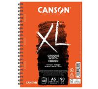 CANSON Album de 60 feuilles papier dessin CROQUIS XL spirale grand c...