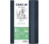 CANSON Art Book 1557 - Carnet format portrait 104 pages 14x21.6cm papier dessin grain léger 120g/m²