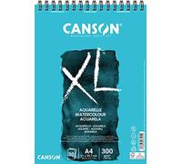 Canson-Infinity Bloc dessin XL Aquarelle A4 30 feuilles 300 g Grain fin