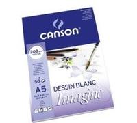Canson bloc à dessin imagine, format a5, 200 g m2 200006009 G
