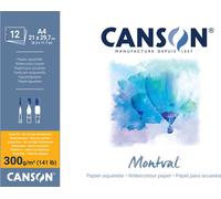 CANSON Bloc d'aquarelle "Montval" DIN A4 50 feuilles