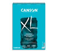 CANSON Bloc de 30 feuilles de papier dessin XL AQUARELLE 300g A3