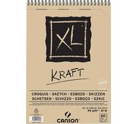 CANSON Bloc de croquis et d'études XL Kraft DIN A4 60 feuilles