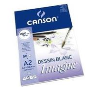 Canson-Infinity Papier multitechnique blanc – 50 feuilles