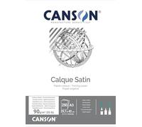Canson-Infinity Papier calque – boîte de 250 feuilles – A3 satin – 90 g/m²