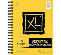 Canson Bristol Bloc de papier Jaune/noir 17,8 x 25,4 cm