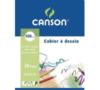 Canson Cahier À Dessin, Uni, 120 G/M2, 170 X 220 Mm