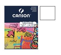 Canson cahier de dessin, uni, 125 g/m2, 170 x 2…