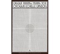 CANSON Calque croquis échelle - Bloc 50 feuilles A4 - 110/115g/m²