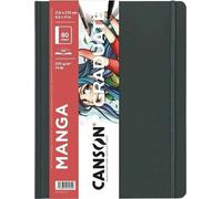 CANSON Carnet de croquis GRADUATE Manga 216 x 279 mm noir 40 feuilles
