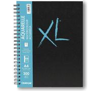 CANSON Carnet de croquis XL BOOK AQUARELLE DIN A4 34 feuilles
