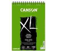 Canson-Infinity – Bloc de croquis et dessin XL spirale A4 50 feuilles 160g Blanc