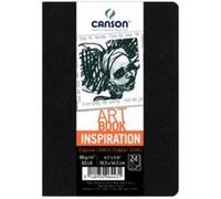 CANSON Carnet de dessins ARTBOOK INSPIRATION, A4, noir, Noir G