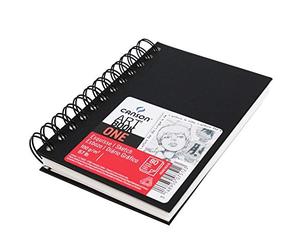 CANSON+Carnet+esquisse+ARTBOOK+ONE%2C+A5%2C+80+feuilles%2C+noir