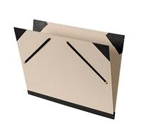 CANSON Carton à dessin Brut Customisable 2 élastiques 26 x 33 cm Gris