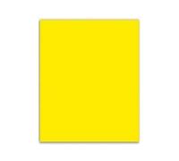Pack 25 Feuilles Carton Iris 50x65185g Jaune Canari Canson C200040221